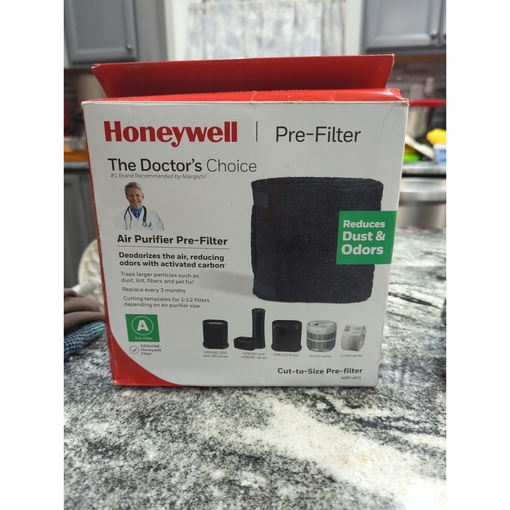 Genuine OEM Honeywell HRF-AP1 Pre-Cut Air Purifier Filters - NEW!